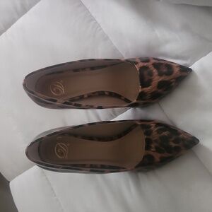 Leopard Print Women's Pumps